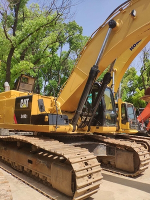 283KW Rated Power Yellow Color Cat 349d Excavator Used Condition 2016 Year