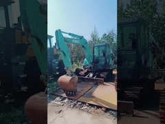 5950kg Gebrauchtbagger Kobelco60 mit 42,4kw Nennleistung