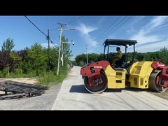 DYNAPAC CC624HF Doppeltrommel-Straßenwalze aus zweiter Hand mit gut gepflegter