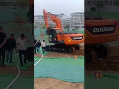 Gebraucht Doosan DX215 Backhoe Digger Bagger 20800kg 0,92m3 Eimer