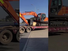 Doosan DX130 gebrauchtes Crawler Bagger 0,53m3 13010kg mit Hydrauliksystem