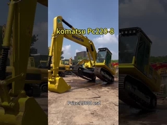 Komatsu PC220 Amphibischer Mini-Hydraulischer Bagger mit kompakter Struktur